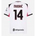 AC Milan Luka Modric #14 Borte Drakt 2025-26 Kortermet